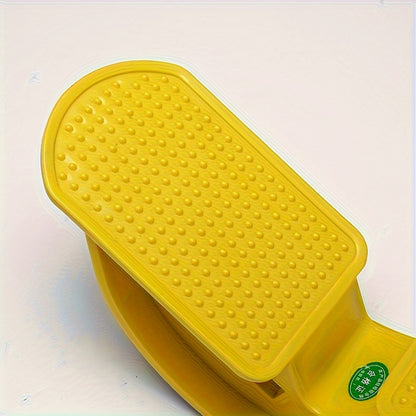 1pc Stretching Wheel - Leg Trainer with Manual Resistance, Non-Electric, Plastic Material, Professional Medical Equipment for Home Fitness / Physical Relax - For All Fitness Levels - Suitable for Home & Gym Use - Great Gift f