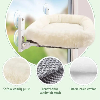 Cat Hammock Window Habitat Cat Sunbathing Glass Hanging Suction Cup Balcony Pet Nest Pet Bed