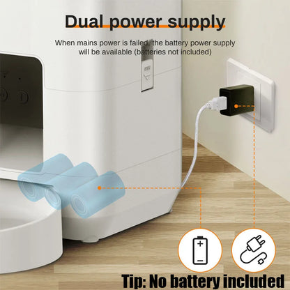 2025 NEW 2L Automatic Pet Feeder Wifi version Smart Cat Feeder Dog Slow Food Dispenser Regular And Quantitative Feeding Of Pets