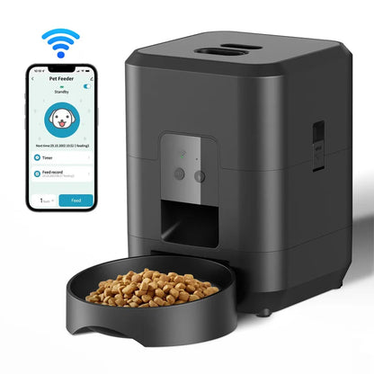2025 NEW 2L Automatic Pet Feeder Wifi version Smart Cat Feeder Dog Slow Food Dispenser Regular And Quantitative Feeding Of Pets