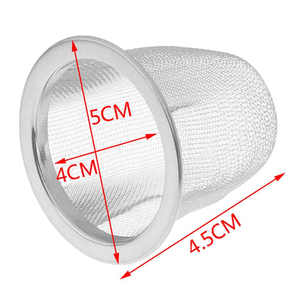 Diameter 6-8CM Reusable Stainless Steel Mesh Tea Infuser Strainer Teapot Tea Leaf Spice Filter Drinkware Kitchen Accessories